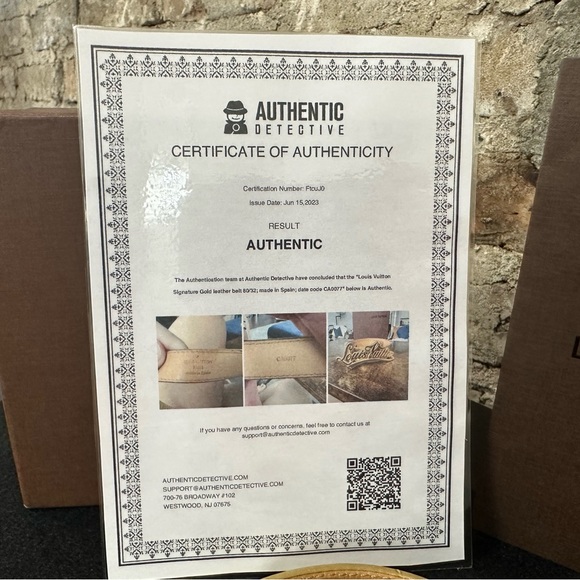 Louis Vuitton belt - Picture 3 of 4